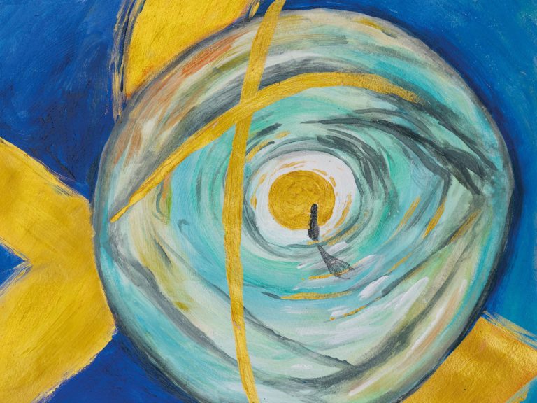 Acrylmalerei von Doris Hopf © Gemeindebriefdruckerei.de