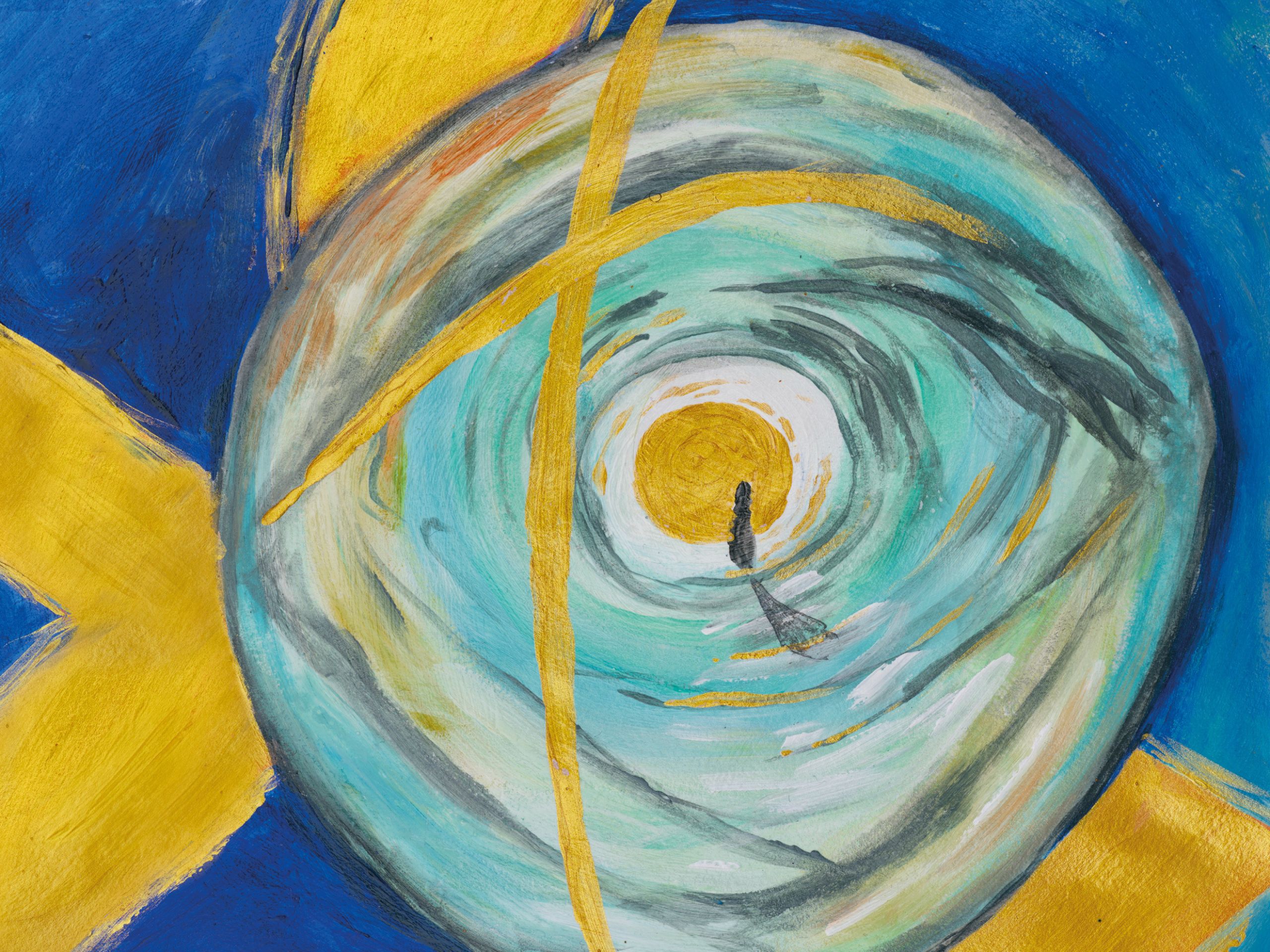 Acrylmalerei von Doris Hopf © Gemeindebriefdruckerei.de